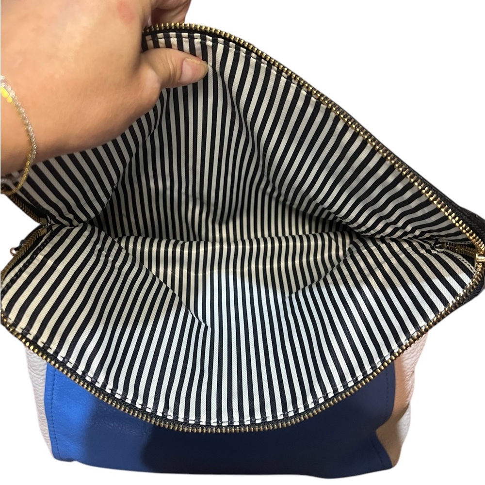 KATE SPADE pebble leather color block crossbody handbag. ๐๐ค - Picture 7 of 9